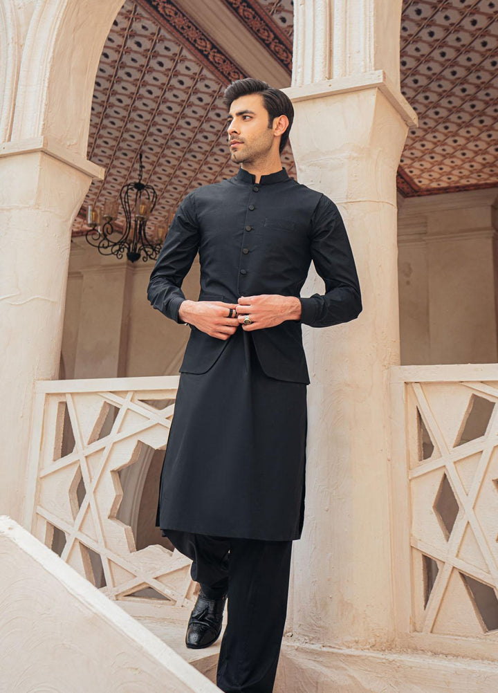 Mushq Cotton Formal Kurta and Pants for Men -  MLM22-07