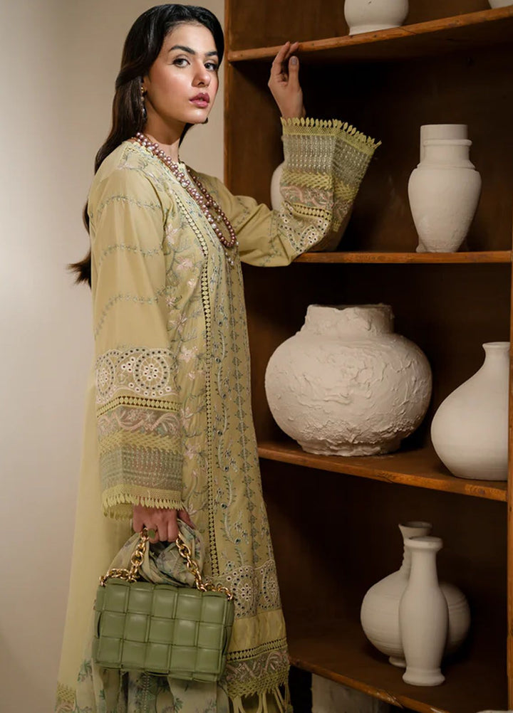 Aghaaz by Azzal Embroidered Lawn Suits Unstitched 3 Piece AZZ24AG Jehaan - Summer Collection