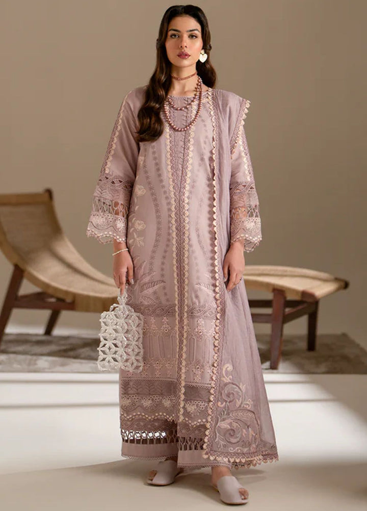 Aghaaz by Azzal Embroidered Lawn Suits Unstitched 3 Piece AZZ24AG Rukhsaar - Summer Collection