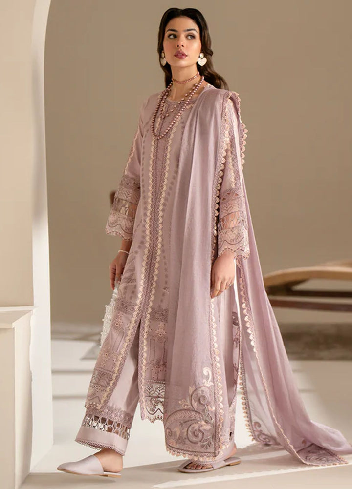 Aghaaz by Azzal Embroidered Lawn Suits Unstitched 3 Piece AZZ24AG Rukhsaar - Summer Collection