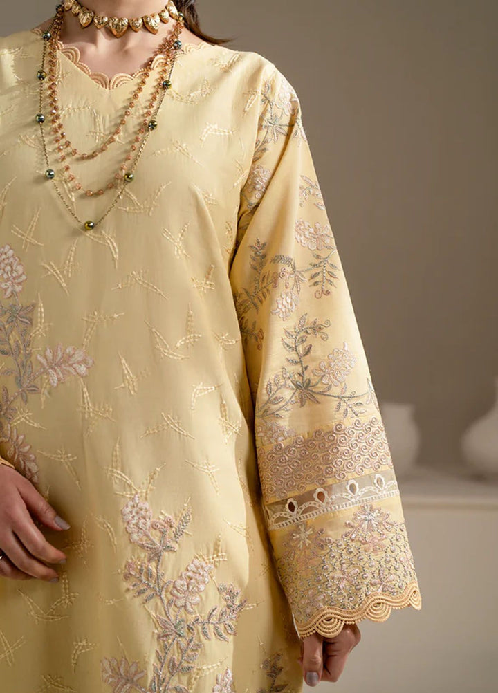 Aghaaz by Azzal Embroidered Lawn Suits Unstitched 3 Piece AZZ24AG Sehar - Summer Collection