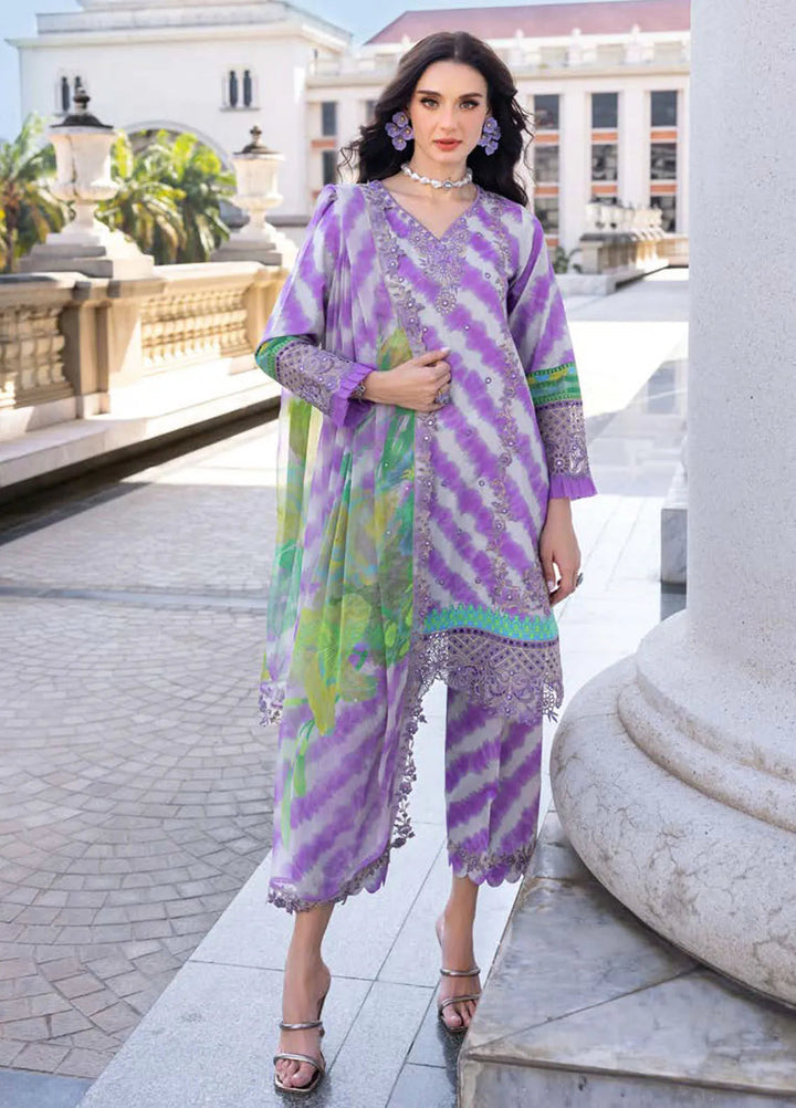 Aghaz e Nou by Charizma Embroidered Lawn Suit Unstitched 3 Piece CR25AN AG5-02 - Summer Collection
