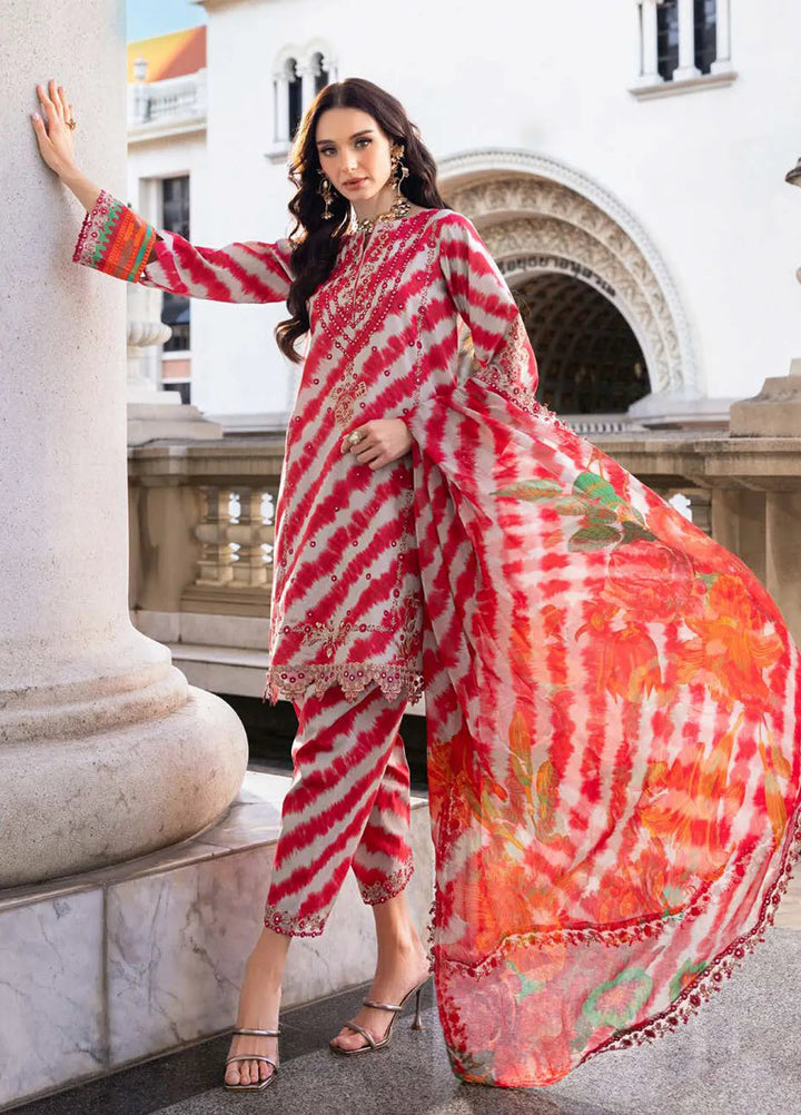 Aghaz e Nou by Charizma Embroidered Lawn Suit Unstitched 3 Piece CR25AN AG5-03 - Summer Collection