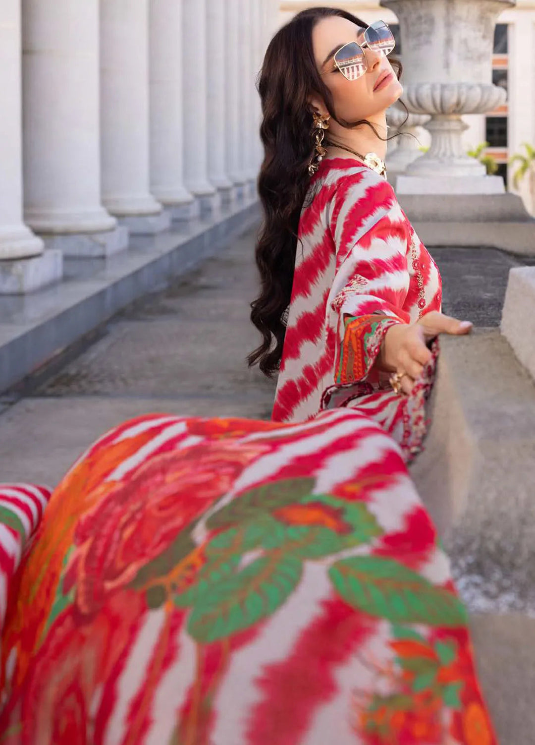 Aghaz e Nou by Charizma Embroidered Lawn Suit Unstitched 3 Piece CR25AN AG5-03 - Summer Collection