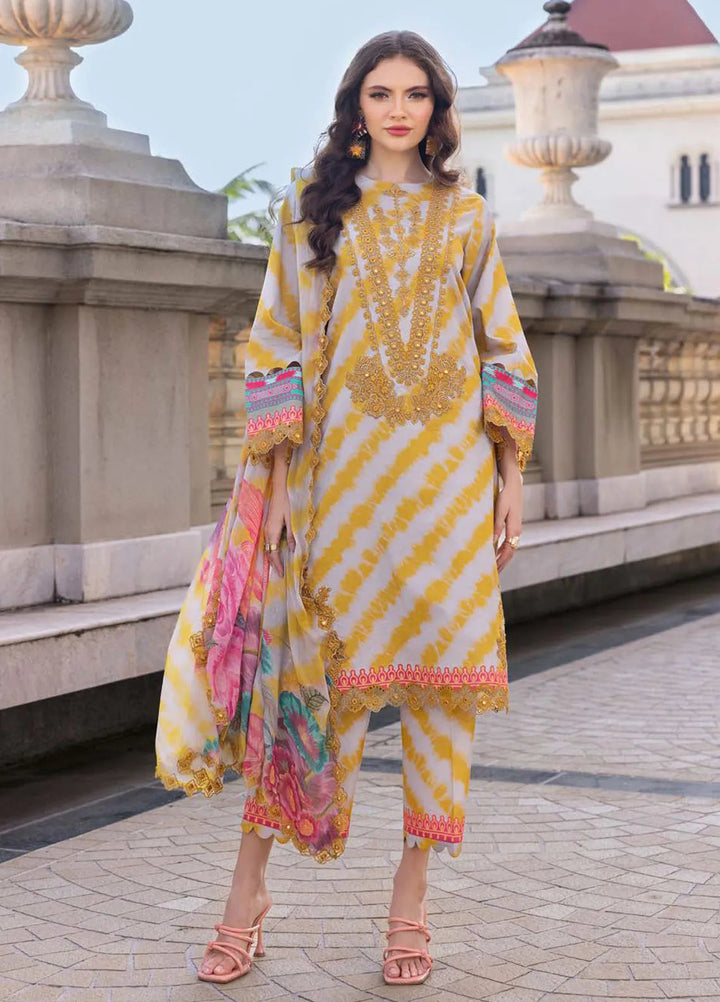 Aghaz e Nou by Charizma Embroidered Lawn Suit Unstitched 3 Piece CR25AN AG5-04 - Summer Collection