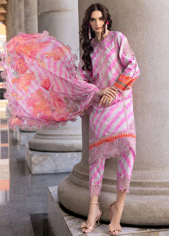 Aghaz e Nou by Charizma Embroidered Lawn Suit Unstitched 3 Piece CR25AN AG5-05 - Summer Collection