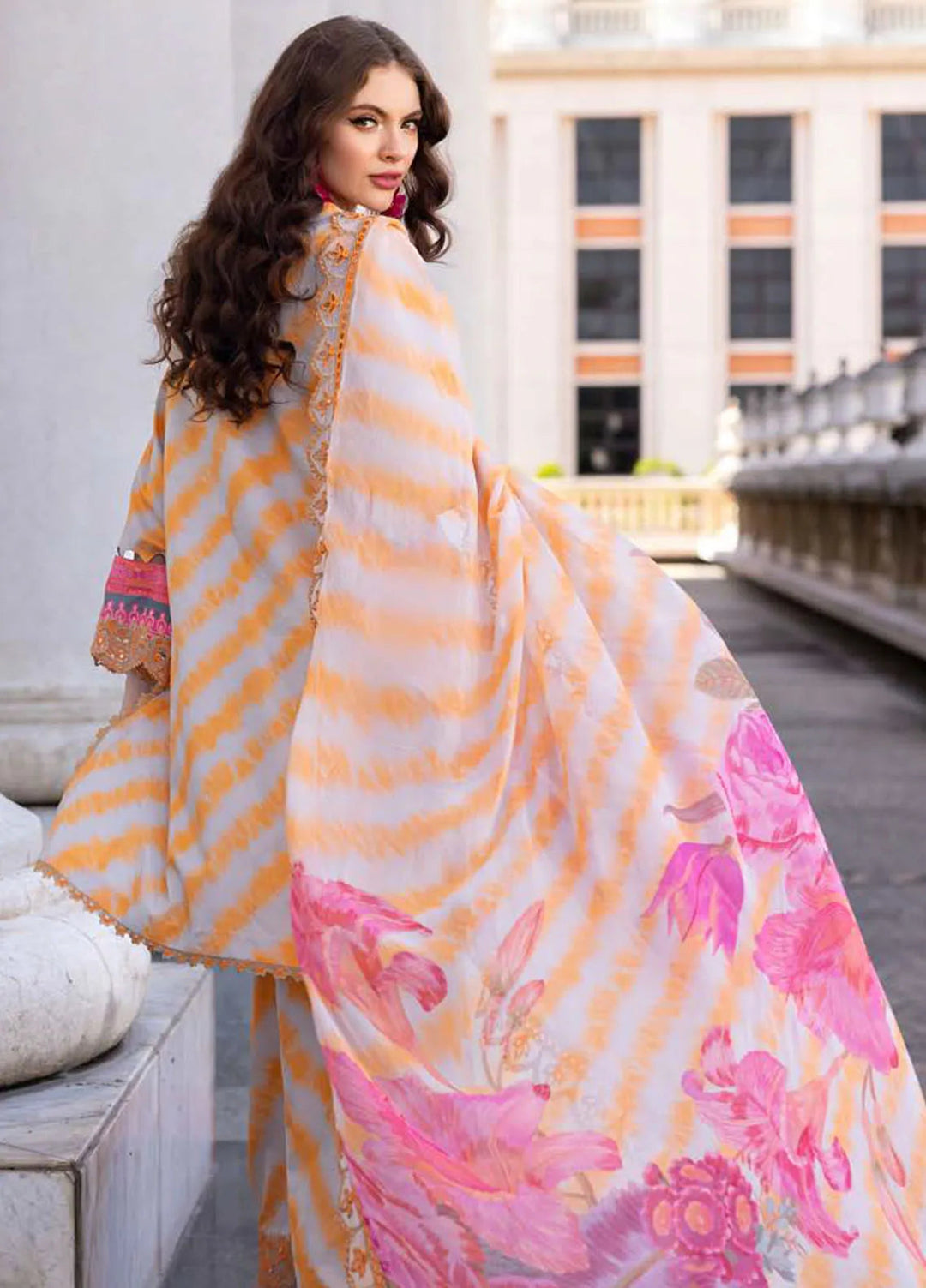 Aghaz e Nou by Charizma Embroidered Lawn Suit Unstitched 3 Piece CR25AN AG5-07 - Summer Collection