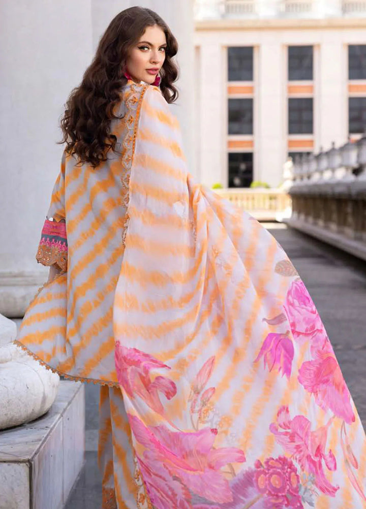 Aghaz e Nou by Charizma Embroidered Lawn Suit Unstitched 3 Piece CR25AN AG5-07 - Summer Collection