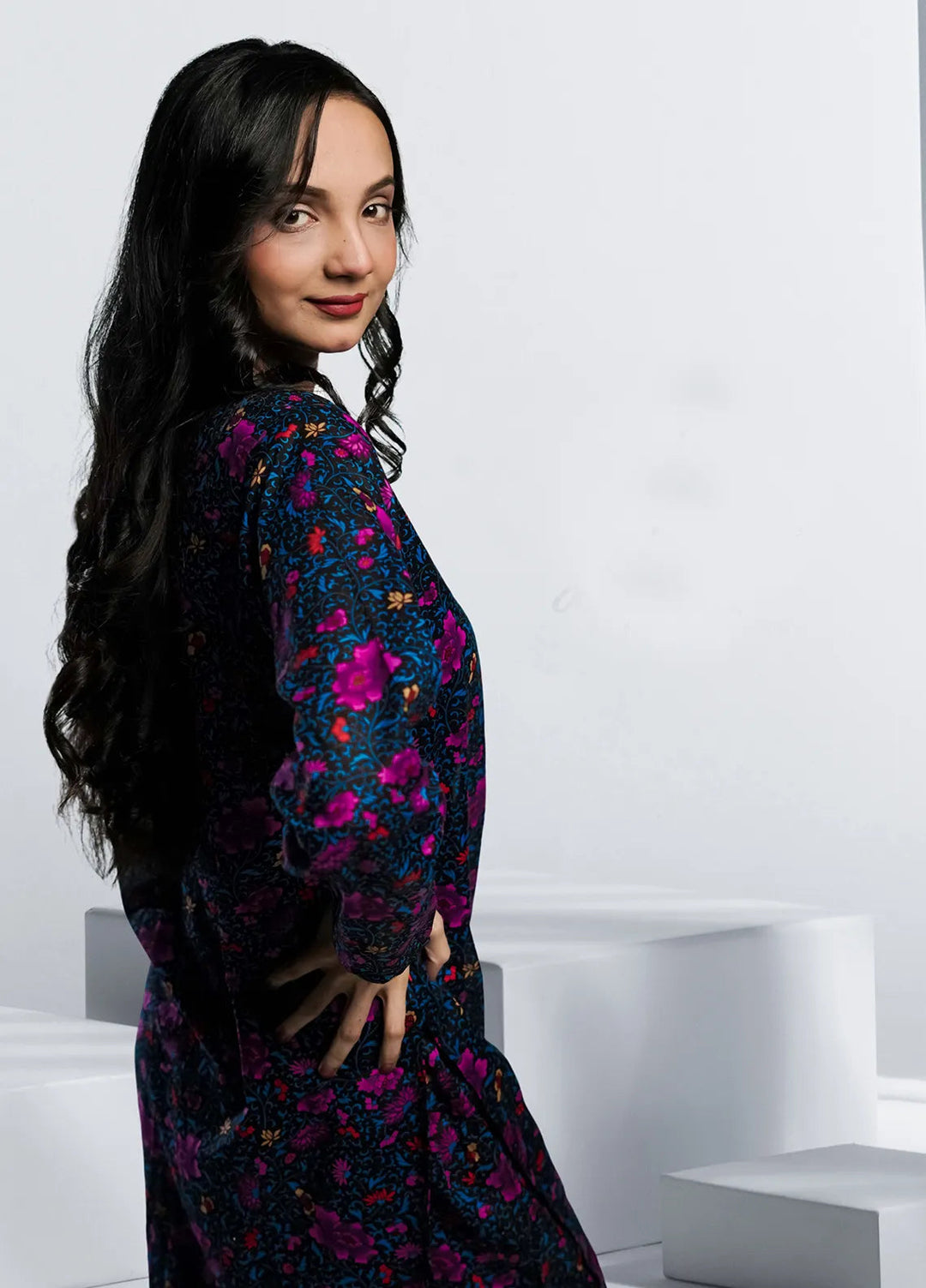 Ahlam by Safa Textiles Pret Cambric 2 Piece Suit Lavender Breeze