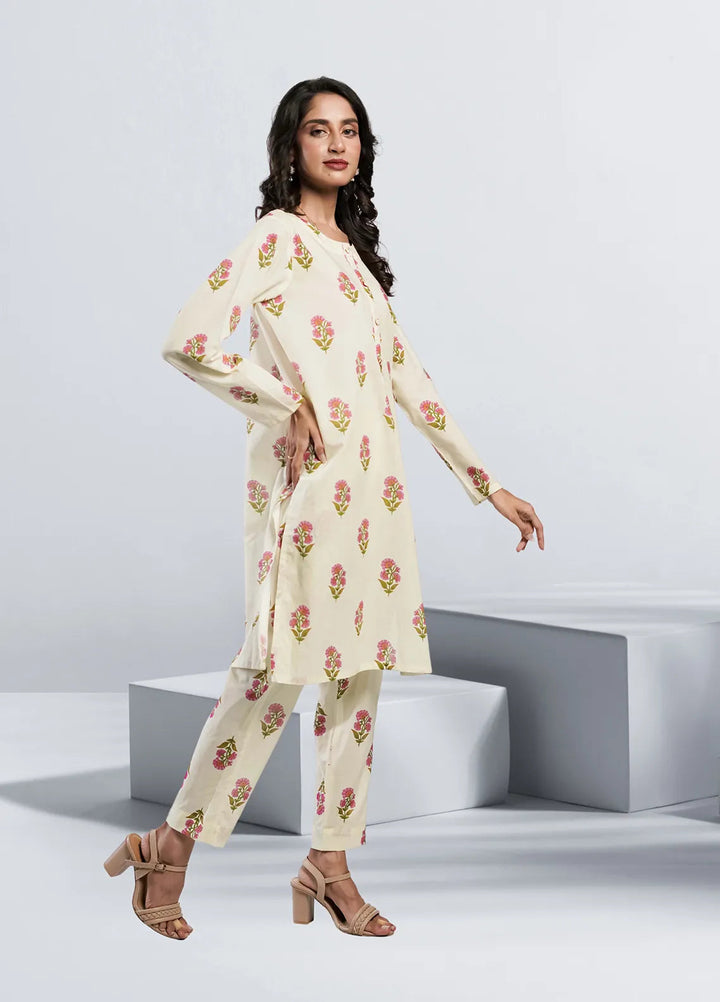 Ahlam by Safa Textiles Pret Cambric 2 Piece Suit Mogul