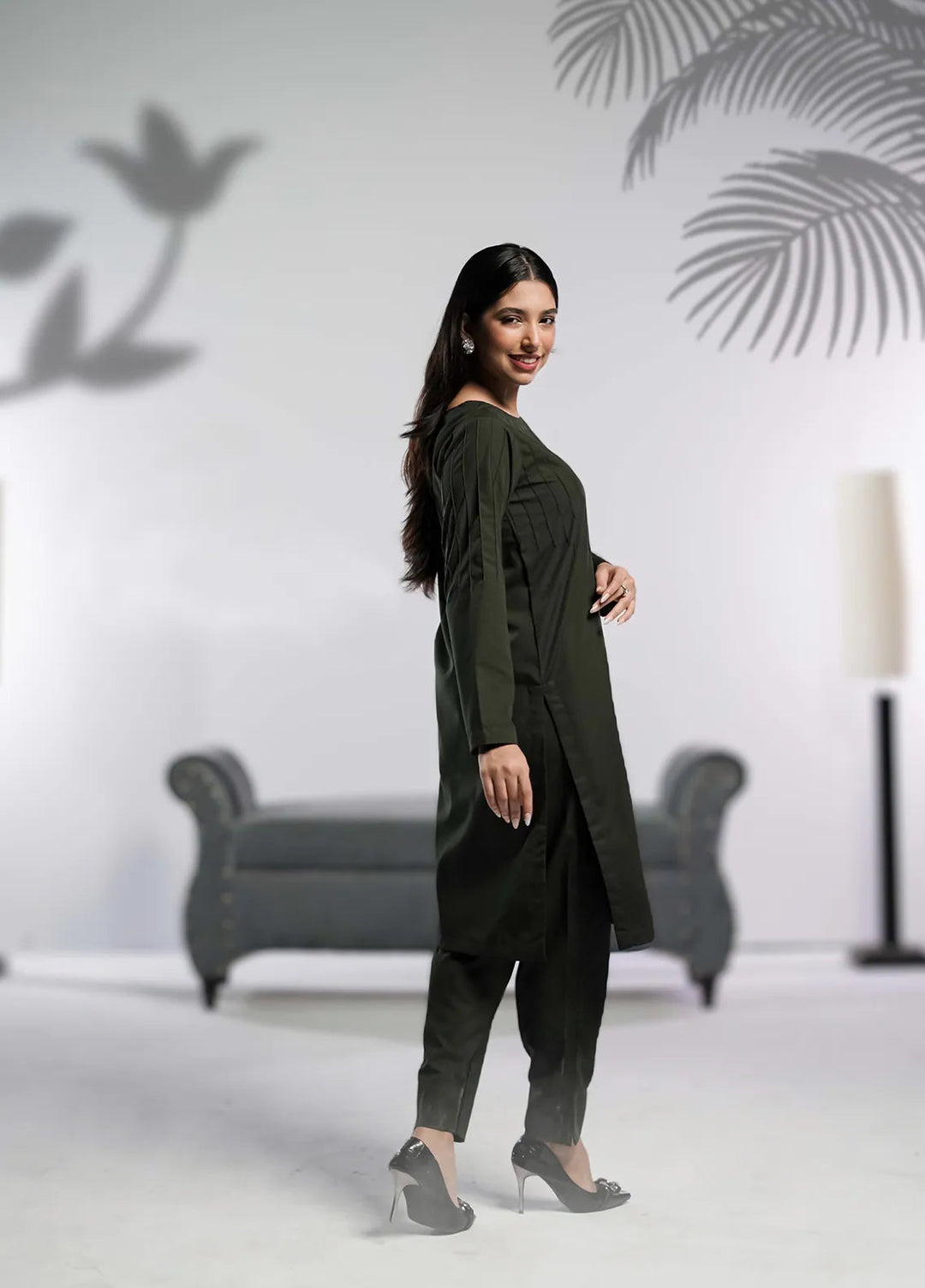 Ahlam by Safa Textiles Pret Wash n Wear 2 Piece Suit Envy