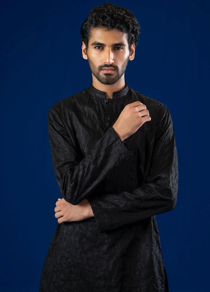 Ahmad Raza Embroidered Kurta Pajama Cotton AR5181