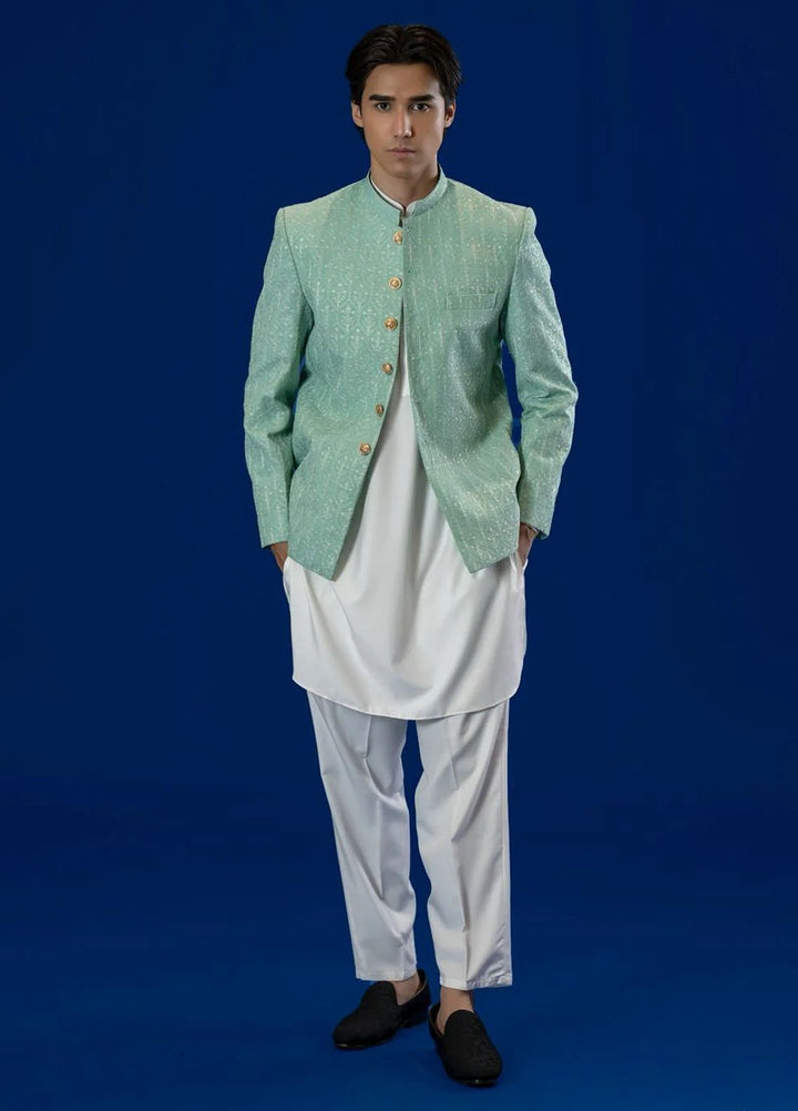 Ahmad Raza Embroidered Kurta Pajama Cotton AR5183