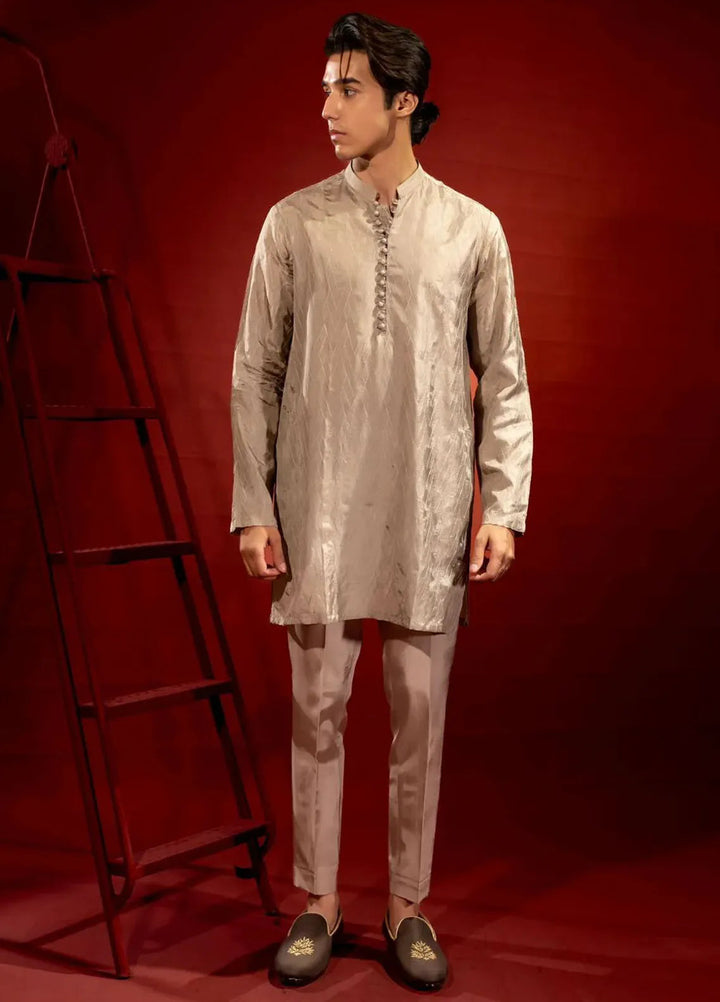Ahmad Raza Embroidered Men Kurta Pajama - AR9030