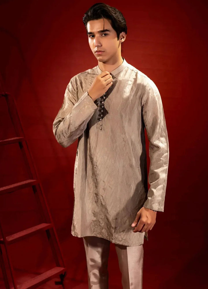 Ahmad Raza Embroidered Men Kurta Pajama - AR9030