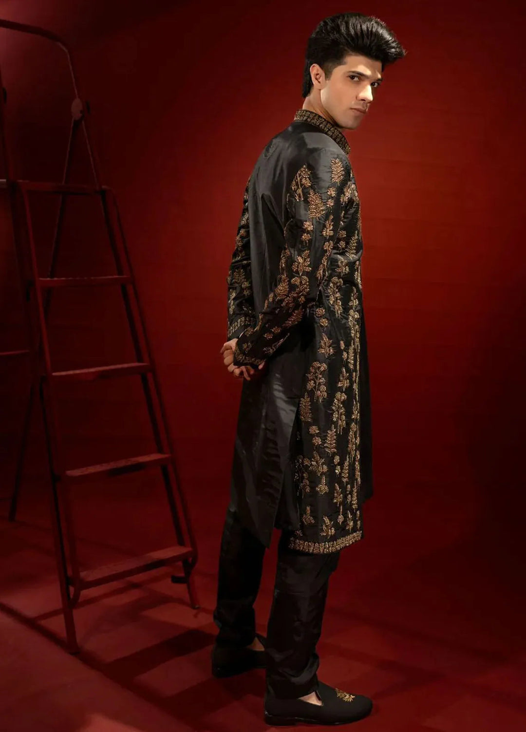Ahmad Raza Embroidered Men Sherwani - AR9028