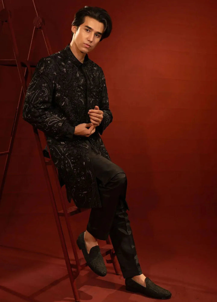 Ahmad Raza Fancy Men Sherwani - AR9034