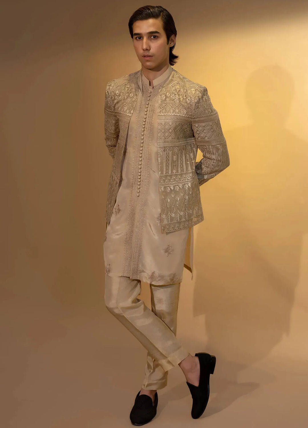 Ahmad Raza Formal Men 3 Piece Suit - AR5141