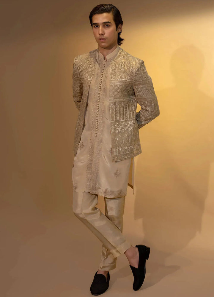 Ahmad Raza Formal Men 3 Piece Suit - AR5141