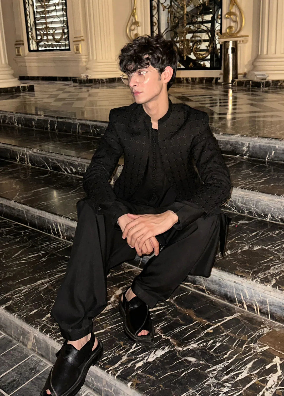 Ahmad Raza Formal Men 3 Piece Suit - AR9011