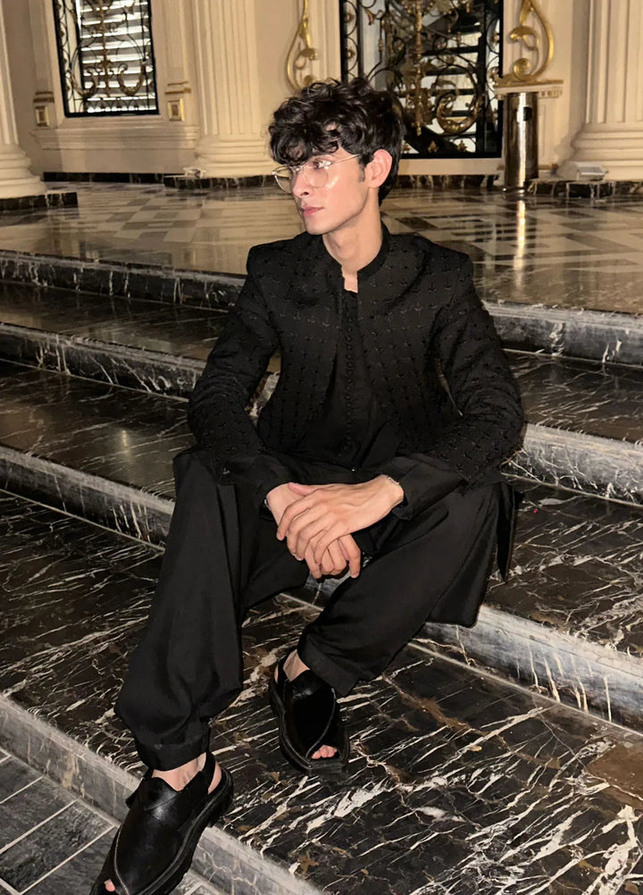 Ahmad Raza Formal Men 3 Piece Suit - AR9011