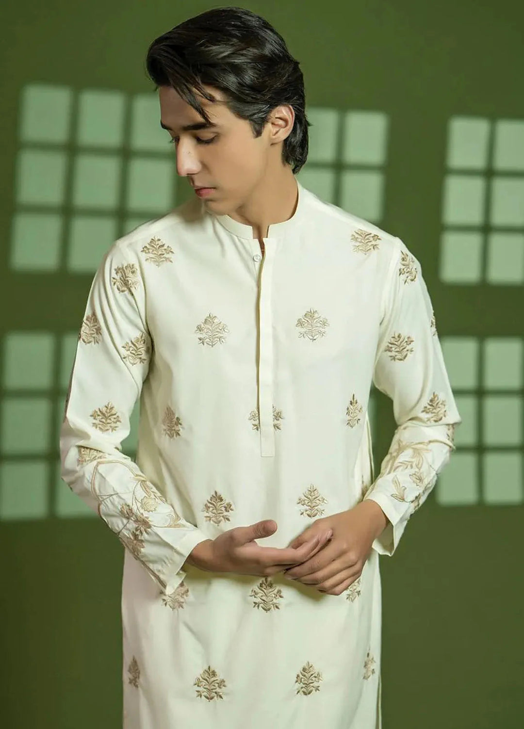 Ahmad Raza Formal Wash n Wear Mens 2 Piece Suit AR5142