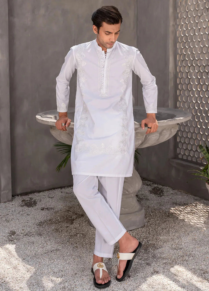 Ahmad Raza Pret Embroidered Cotton 2 Piece Suit AR-5074
