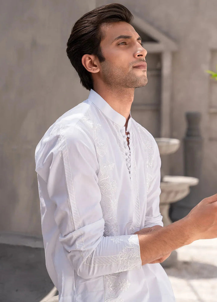 Ahmad Raza Pret Embroidered Cotton 2 Piece Suit AR-5074