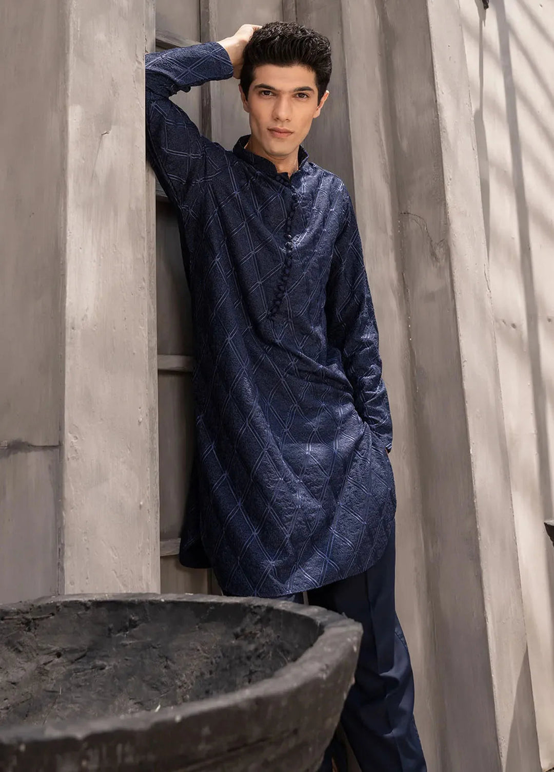 Ahmad Raza Pret Embroidered Wash N Wear 2 Piece Suit AR-5076