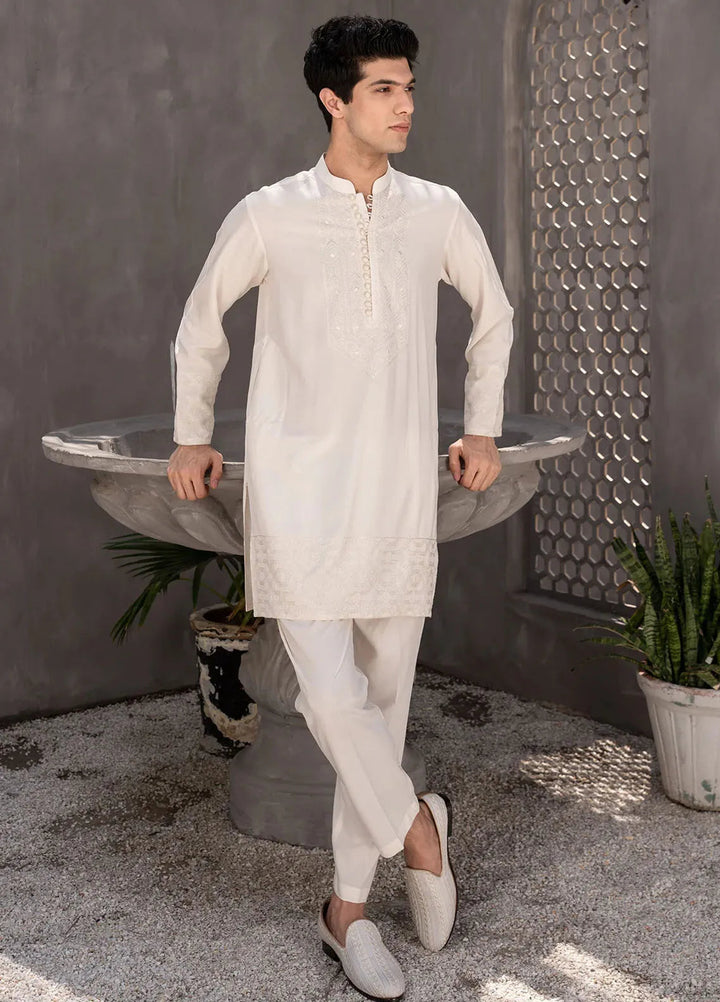 Ahmad Raza Pret Embroidered Wash N Wear 2 Piece Suit AR-5077