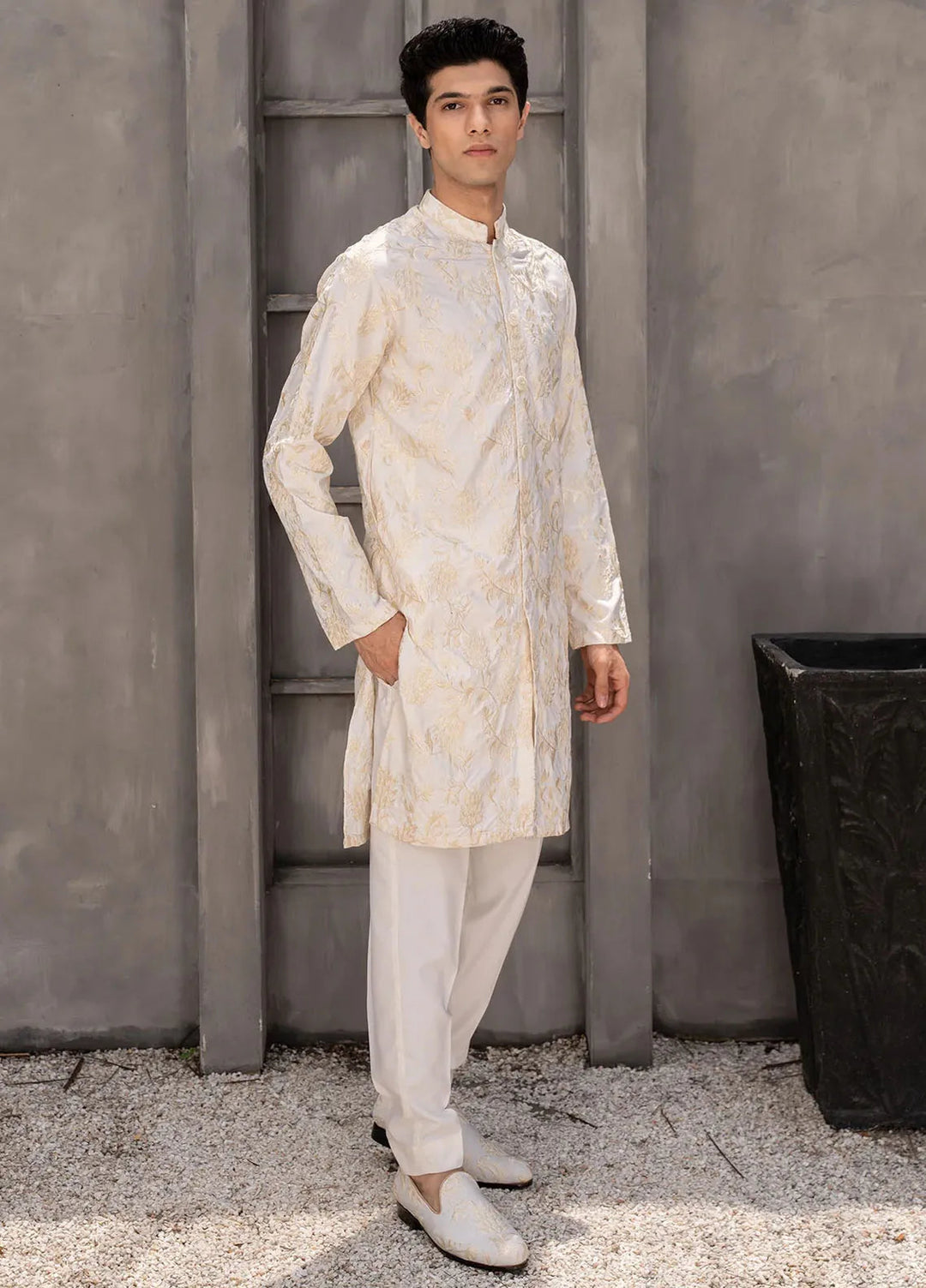 Ahmad Raza Pret Embroidered Wash N Wear 2 Piece Suit AR-5080