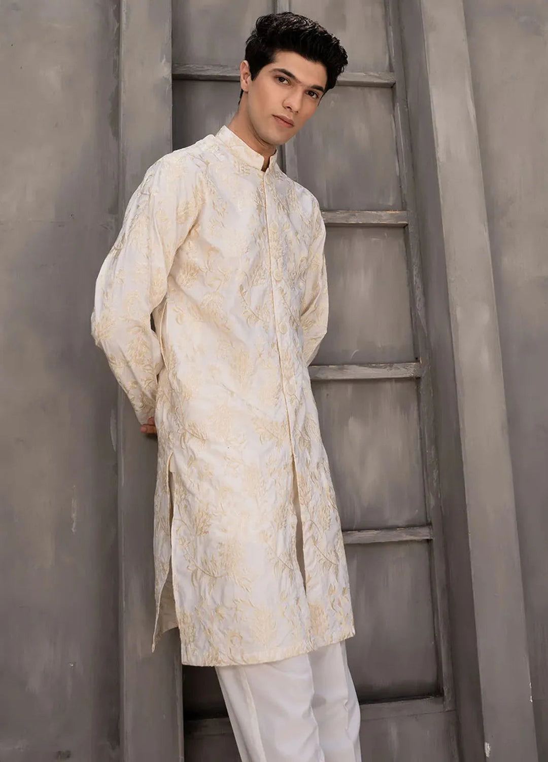 Ahmad Raza Pret Embroidered Wash N Wear 2 Piece Suit AR-5080