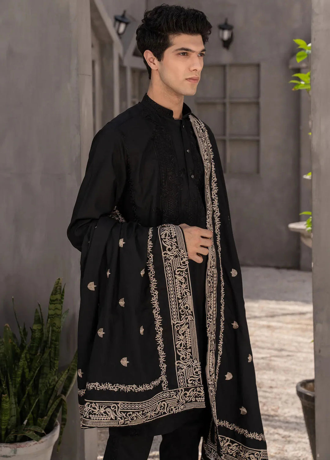 Ahmad Raza Pret Embroidered Wash N Wear 3 Piece Suit AR-5083