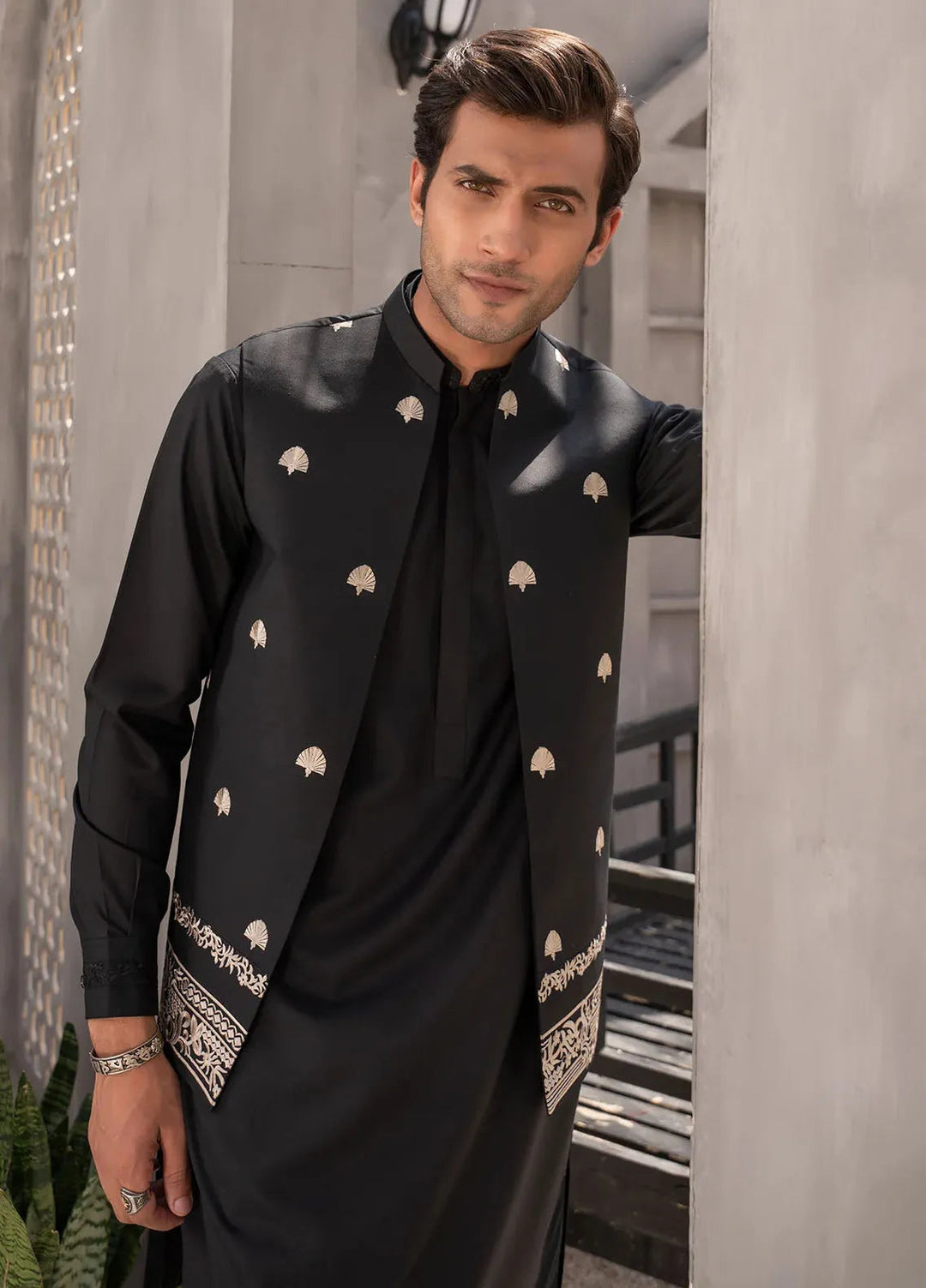 Ahmad Raza Pret Embroidered Wash N Wear 3 Piece Suit AR-5084