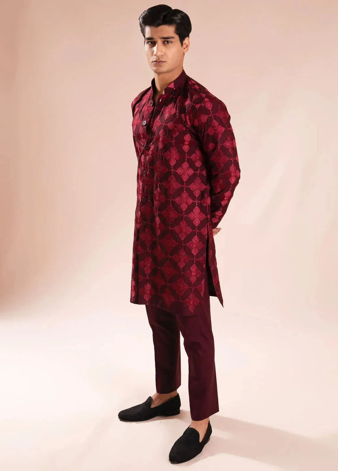 Ahmad Raza Wash N Wear Embroidered Men Kurta Pajama -  AR5106
