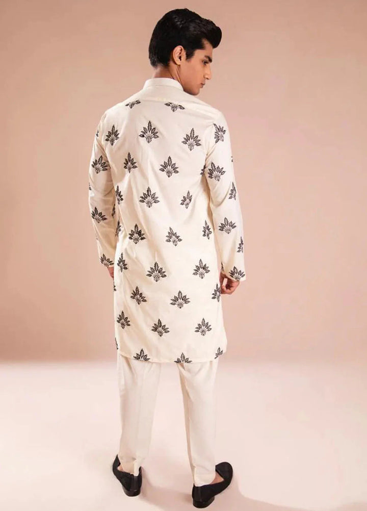 Ahmad Raza Wash N Wear Embroidered Men Kurta Pajama -  AR5109