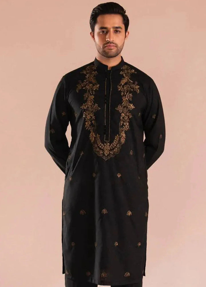 Ahmad Raza Wash N Wear Embroidered Men Kurta Pajama -  AR5112