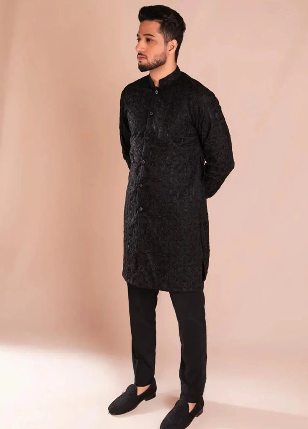 Ahmad Raza Wash N Wear Embroidered Men Kurta Pajama -  AR5113