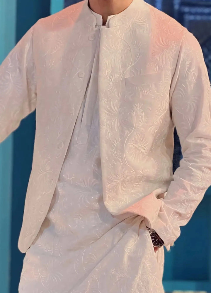 Ahmad Raza Wash N Wear Embroidered Men Kurta Pajama -  AR5116