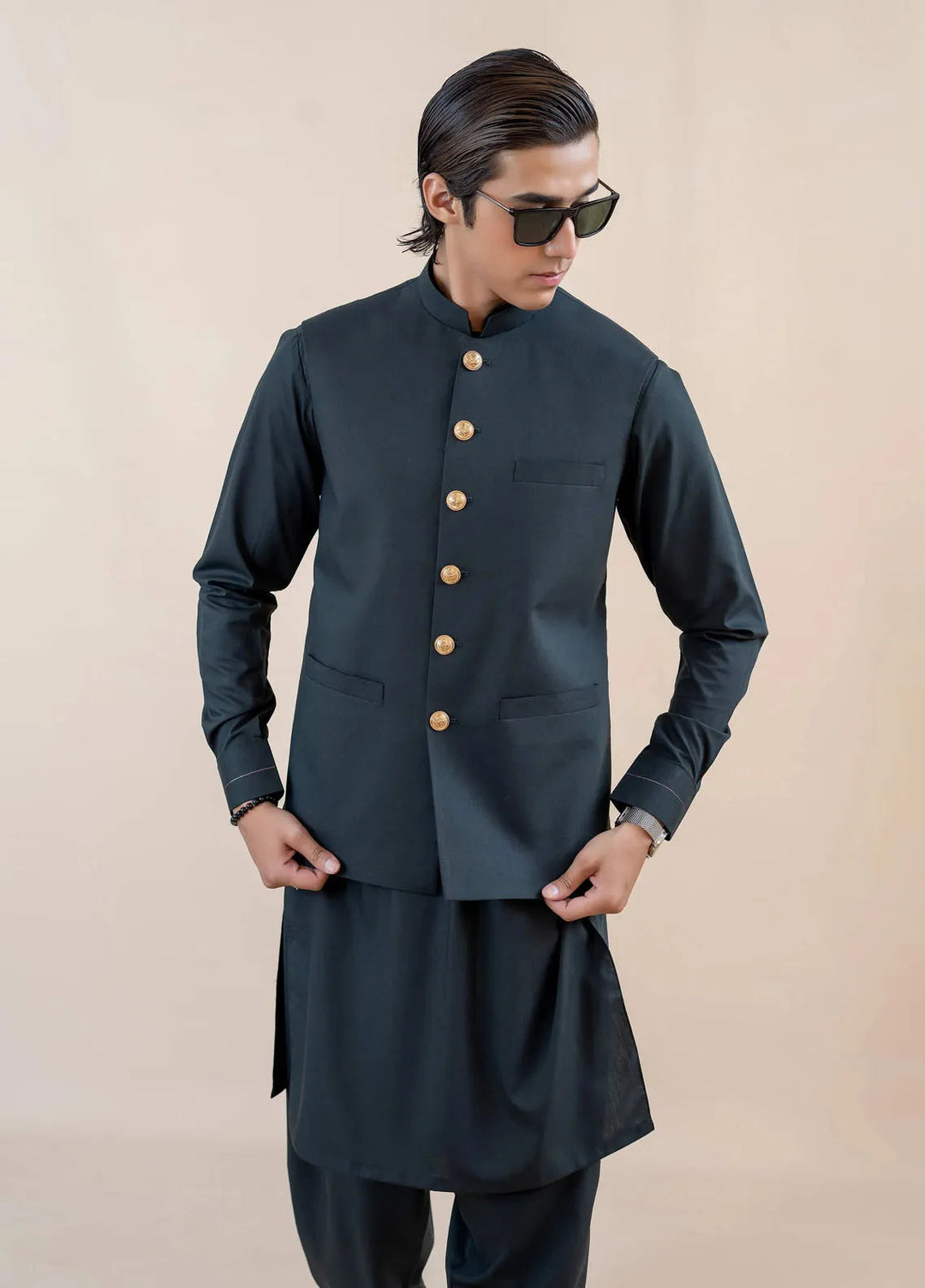 Ahmad Raza Wash n Wear Formal Men 3 Piece Suit - AR5133
