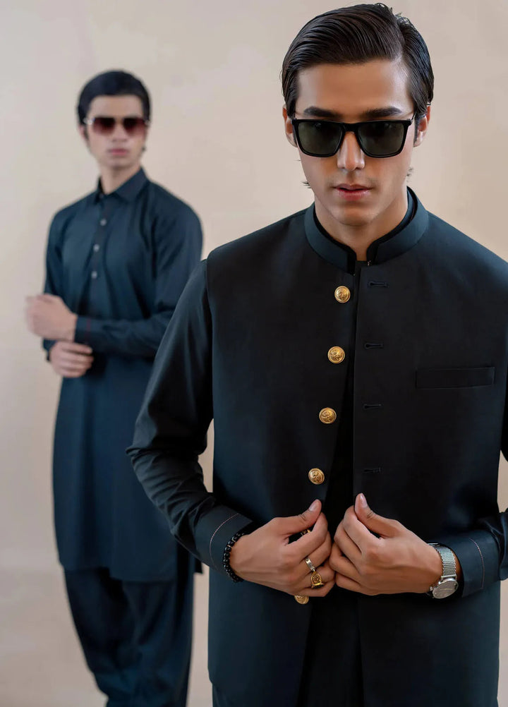 Ahmad Raza Wash n Wear Formal Men 3 Piece Suit - AR5133