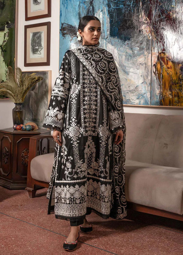 Dareecha By AIK Atelier Embroidered Lawn Suits Unstitched 3 Piece AIK22-D3 Look 04 - Summer Collection