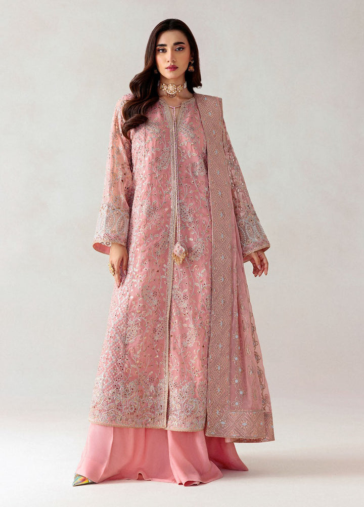 Aik Atelier Embroidered Chiffon Suits Unstitched 3 Piece AIK25UF D-02 - Formals Collection