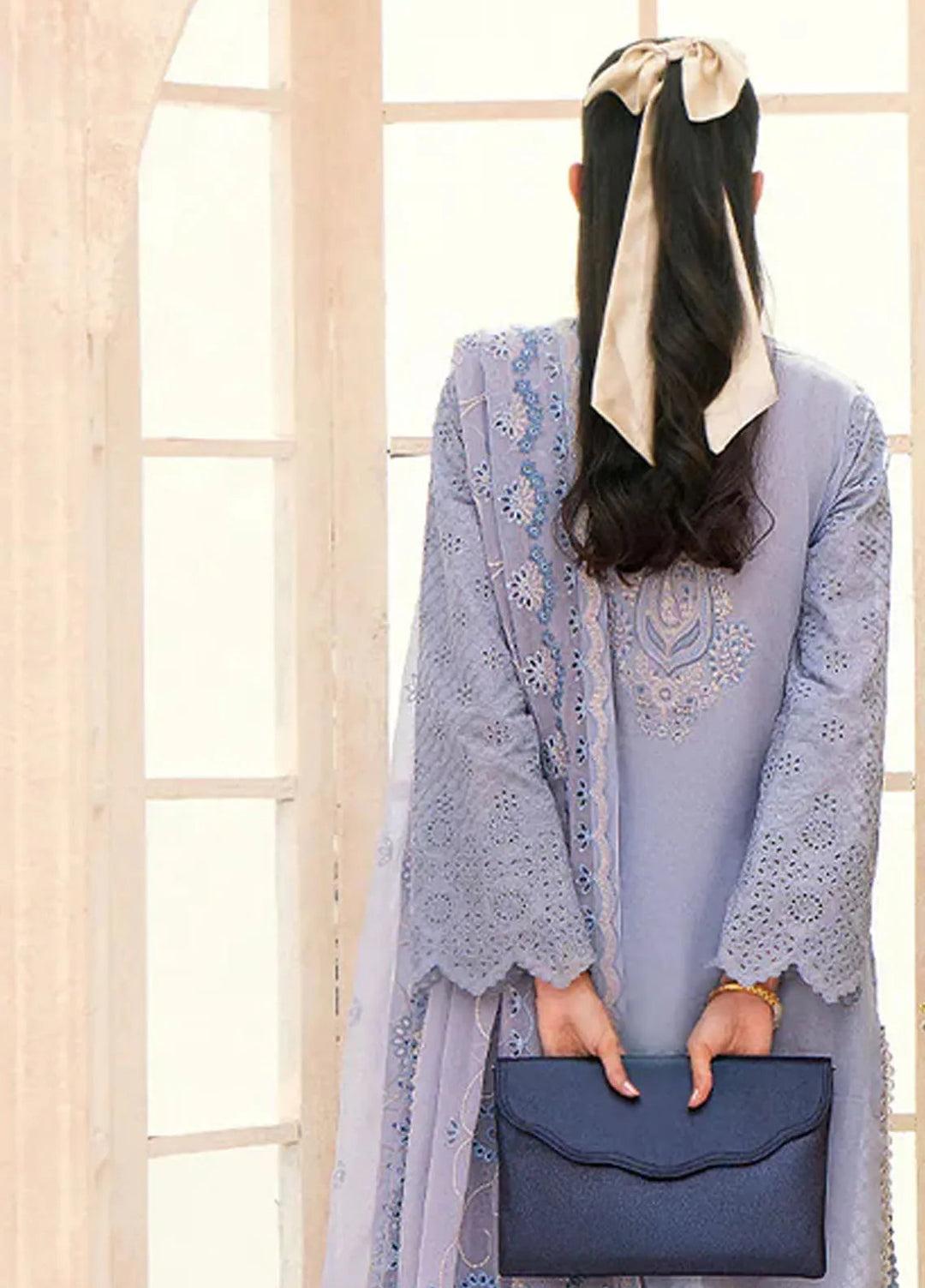 Aik Atelier Embroidered Lawn Suit Unstitched 3 Piece AIK24E LOOK 01 A - Summer Collection