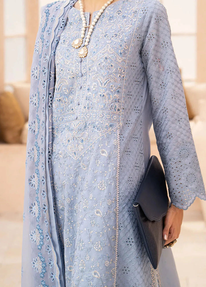 Aik Atelier Embroidered Lawn Suit Unstitched 3 Piece AIK24E LOOK 01 A - Summer Collection