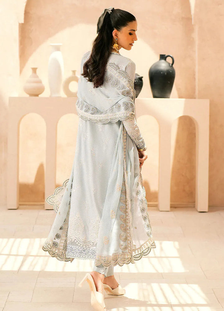 Aik Atelier Embroidered Lawn Suit Unstitched 3 Piece AIK24E LOOK 04 B - Summer Collection