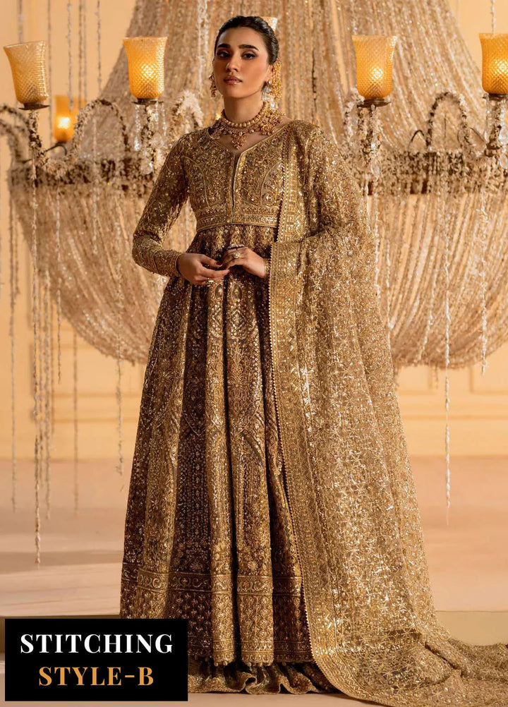 Aik Atelier Embroidered Net Suit Unstitched 3 Piece AIK25WF Look-05 - Formals Collection