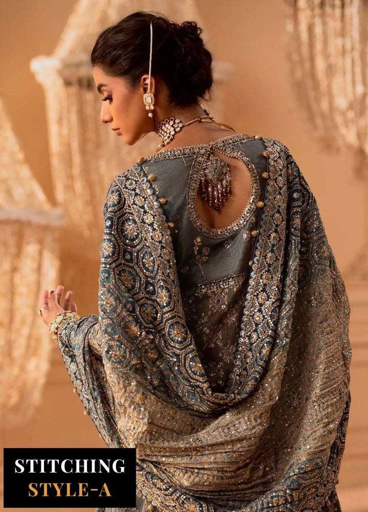 Aik Atelier Embroidered Net Suit Unstitched 3 Piece AIK25WF Look-06 - Formals Collection
