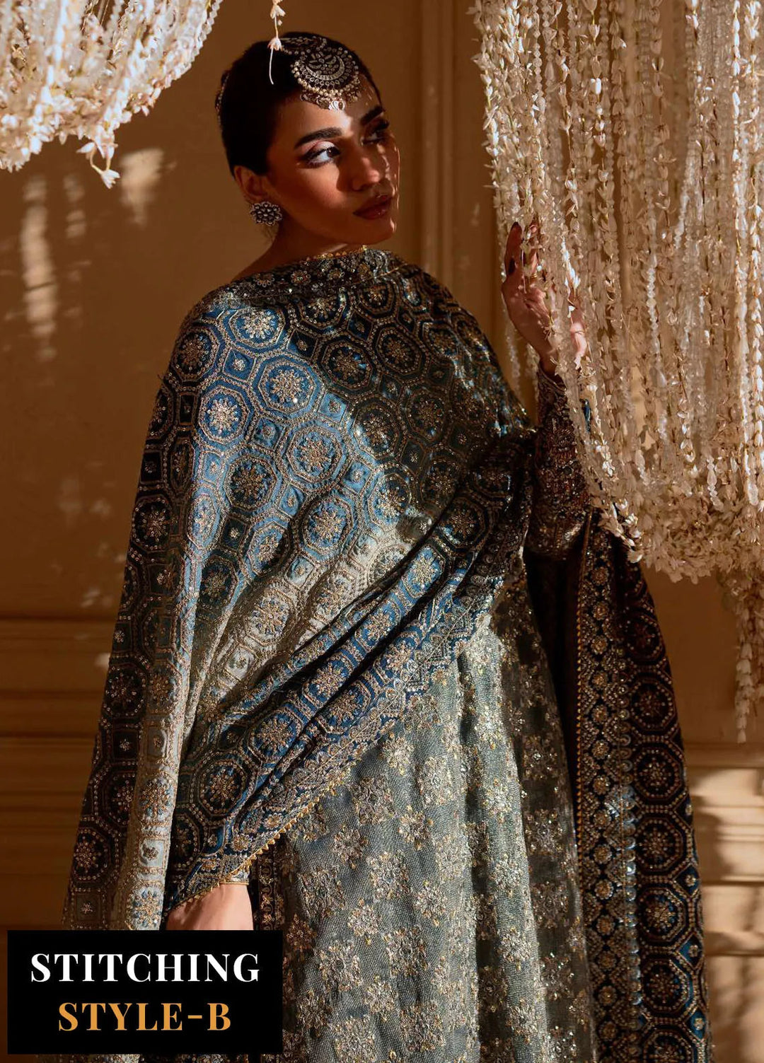 Aik Atelier Embroidered Net Suit Unstitched 3 Piece AIK25WF Look-06 - Formals Collection