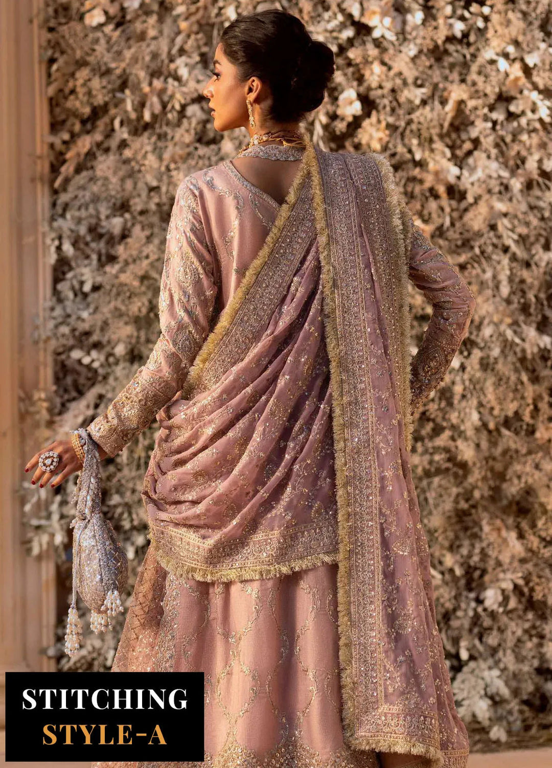 Aik Atelier Embroidered Net Suit Unstitched 3 Piece AIK25WF Look-07 - Formals Collection